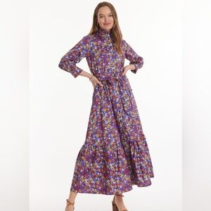 Tyler böe Ditsy Floral Long Sleeve Maxi Dress